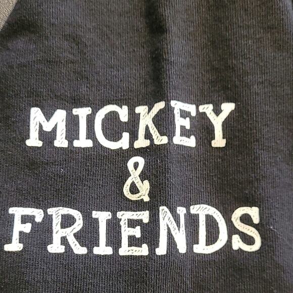 Champion Black Disney Mickey & Friends T-Shirt Size L Minnie Donald Goofy - Picture 8 of 8
